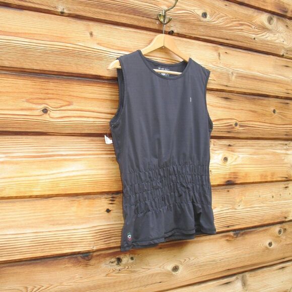 Freddy DIWO Black Active Workout Top - Picture 2 of 7